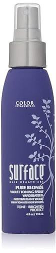 SURFACE Hair Pure Blonde Violet Leave-In Toning Spray – Tönungsspray für blondes Haar, 118 ml