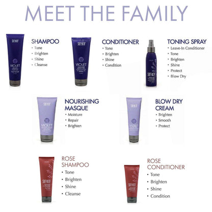 SURFACE Hair Pure Blonde Violet Leave-In Toning Spray – Tönungsspray für blondes Haar, 118 ml