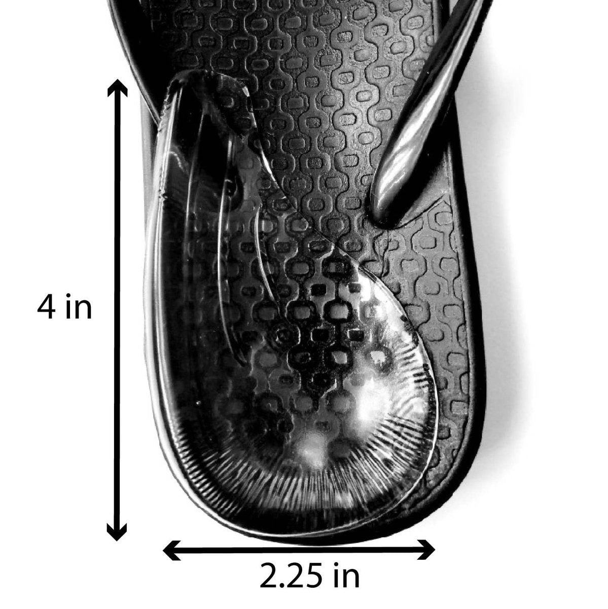 Fersenkeil für Überpronation und Übersupination – Wiederverwendbare selbstklebende Gel-Einlage