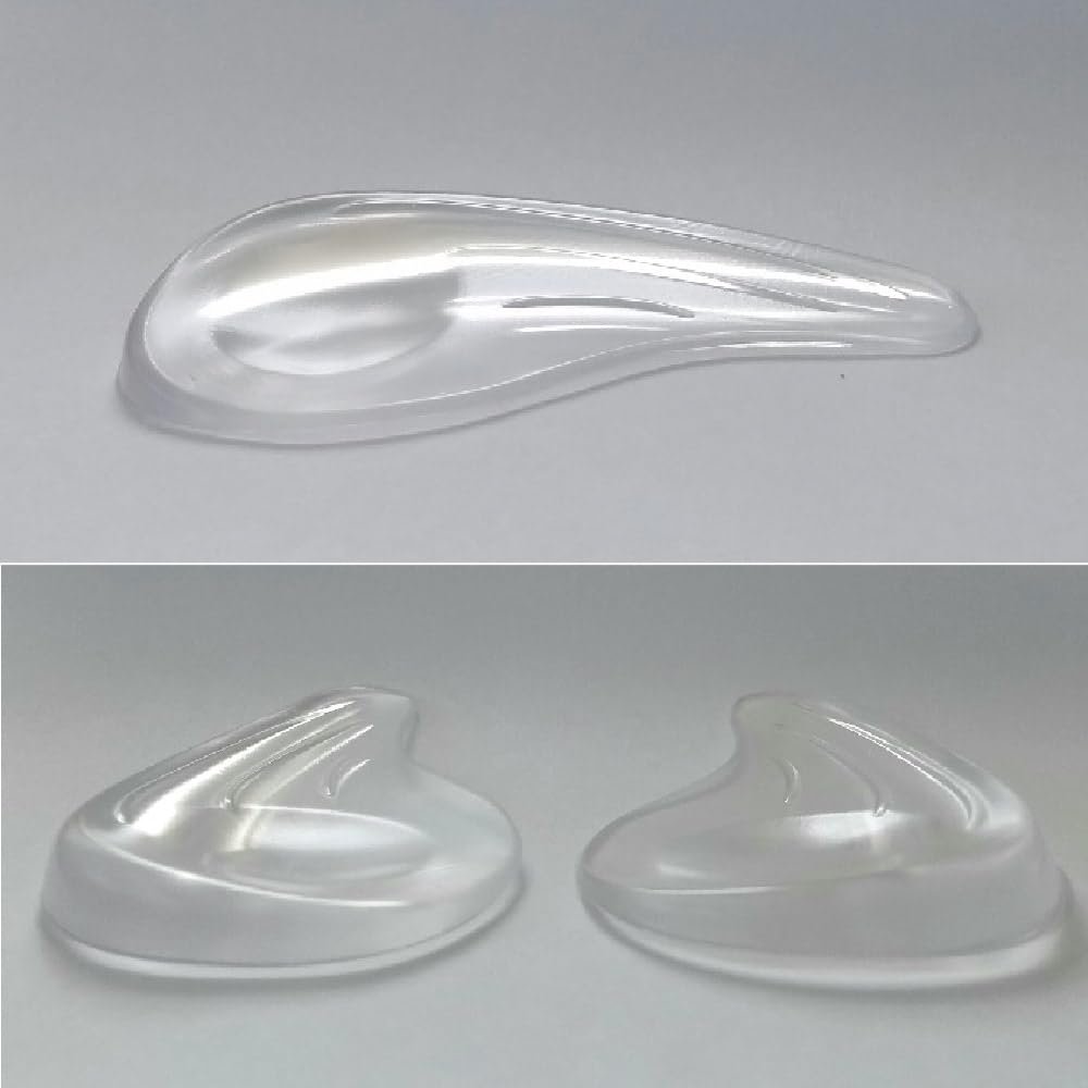 Fersenkeil für Überpronation und Übersupination – Wiederverwendbare selbstklebende Gel-Einlage