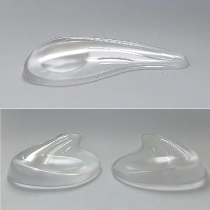 Fersenkeil für Überpronation und Übersupination – Wiederverwendbare selbstklebende Gel-Einlage
