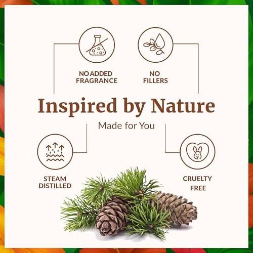 SVA Zedernholz Ätherisches Öl – 118 ml – 100 % natürliches Zedernholz Cupressus Funebris Öl – für Diffuser, Haarpflege, Gesicht, Hautpflege, Aromatherapie, Kopfhaut- und Körpermassage, Seife und Kerzen – mit Pipette