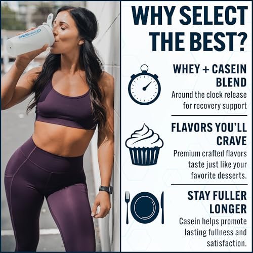 PEScience Select Protein Pulver – Molken- und Kasein-Mischung, fettarmes Proteinpulver für Frauen und Männer, kalorienarm, kohlenhydratarm, keto-freundlich, glutenfrei, Schokoladen-Erdnussbutter-Cup – 5 Portionen