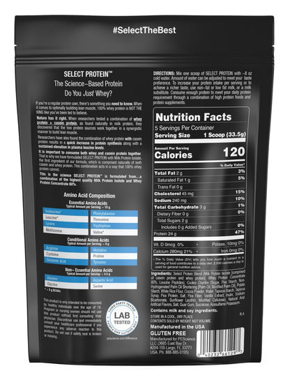 PEScience Select Protein Pulver – Molke- und Kasein-Mischung, fettarmes Proteinpulver für Frauen und Männer, kalorienarm, kohlenhydratarm, keto-freundlich, glutenfrei, Cookies and Cream – 5 Portionen