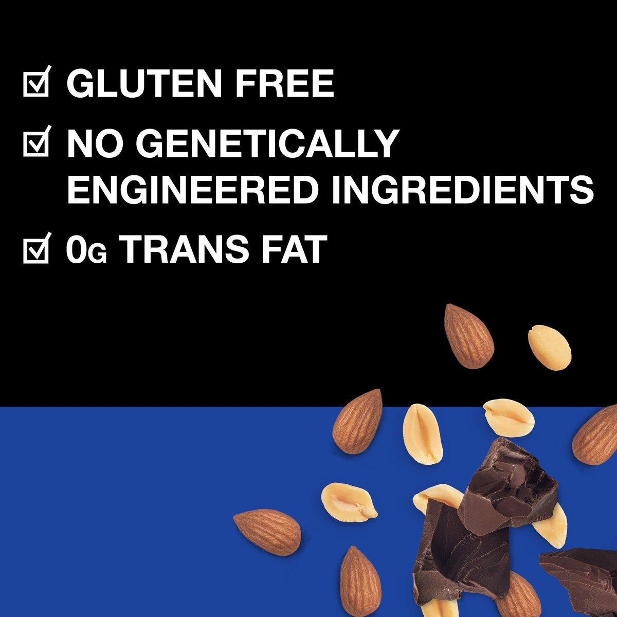 KIND Protein Riegel, Dunkle Schokolade Nuss, Glutenfrei, Gesunder Snack, 12g Protein, 12er Pack
