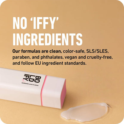 Boldify Leave-In Conditioner und Hitzeschutz – Nährendes Haarserum für Föhn und Styling, leichter Thermoschutz bis 450°F mit Biotin für Frauen und Männer