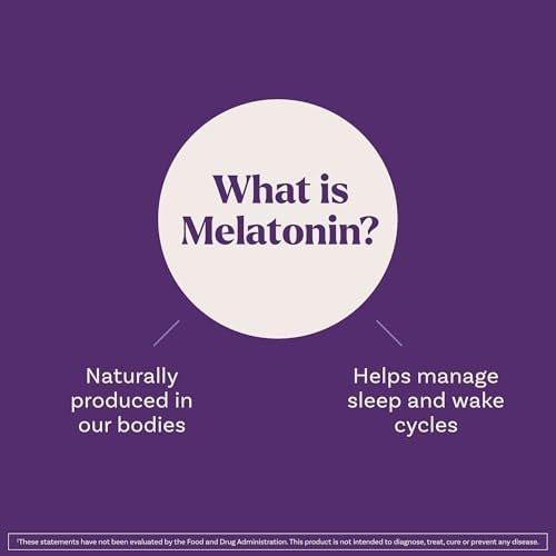 Natrol Flüssiges Melatonin 1 mg – Einschlafhilfe für Erwachsene, Berry-Geschmack, 2 Fl Oz (15 Portionen)