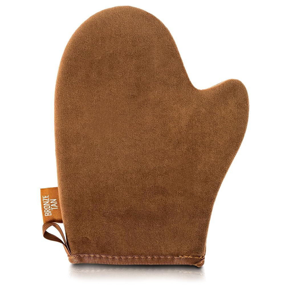 Selbstbräuner-Handschuh mit Daumen – Ultraweicher Applikator für streifenfreies Bräunen – Maschinenwaschbar & wiederverwendbar