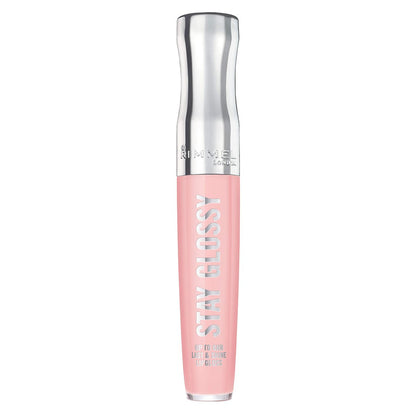 Rimmel Stay Glossy Lip Gloss – 143 Sundae Best – Nicht klebrige, leichte Formel für Farbe und Glanz – 5 g