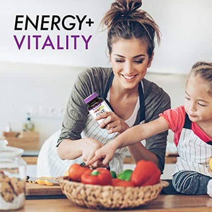 Bluebonnet Nutrition Ladies One Organic Gemüse-Kapsel, Vollwertkost mit K2, Energie, Vitalität, Nicht-GVO, Gluten-, Soja- und Milchfrei, Koscher, 1-Monatsvorrat, Hellgrau, 30 Kapseln