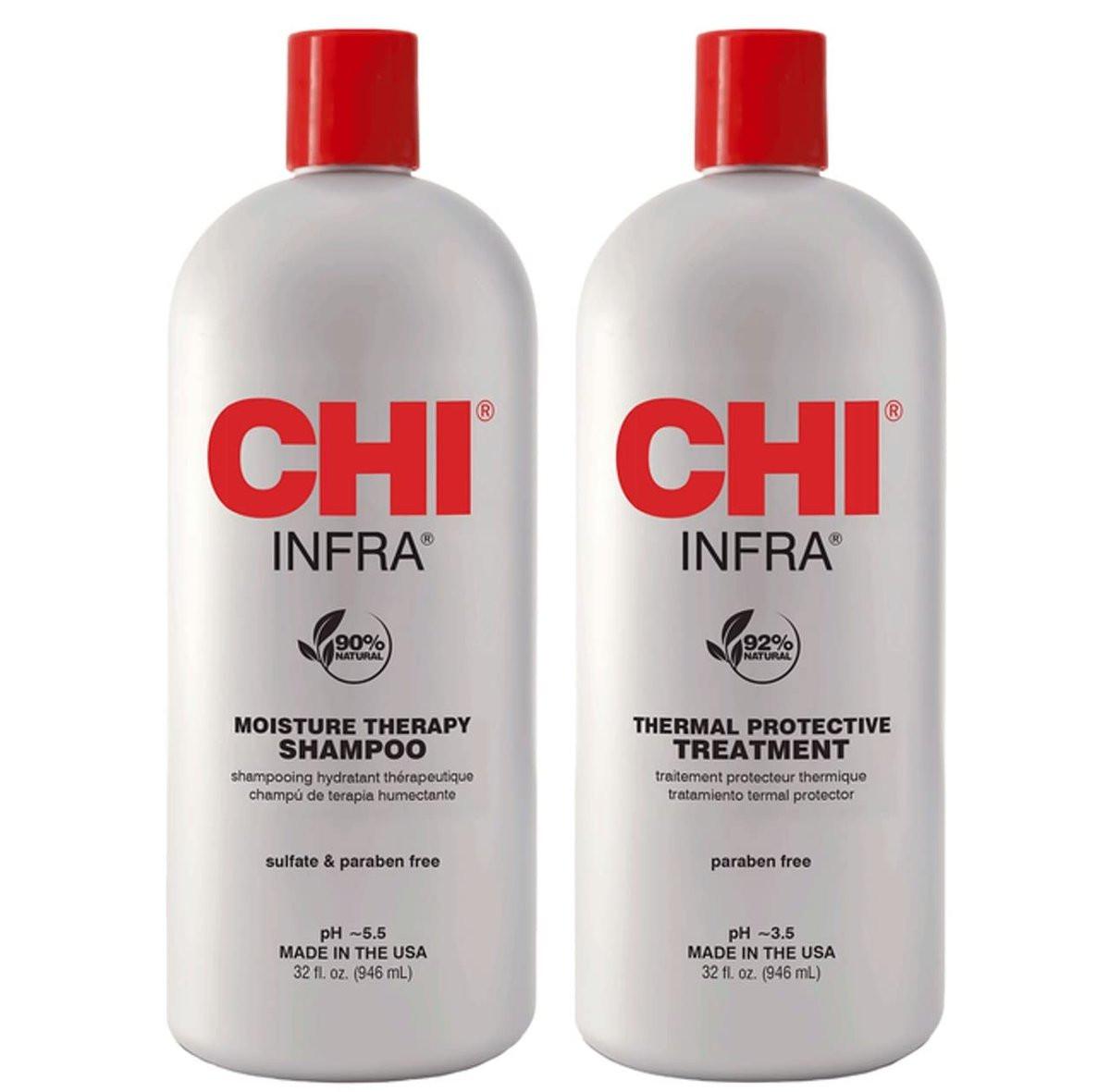 Infra Shampoo & Treatment 32oz Duo Set – Professionelle Haarpflege im Großformat