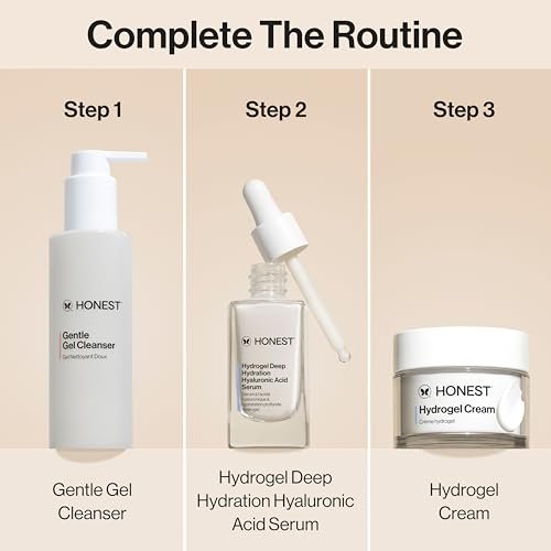 Honest Beauty Sanfter Gel-Gesichtsreiniger – Beruhigt, Erfrischt, Hydratisiert – Vegan & Für Empfindliche Haut – 150 ml