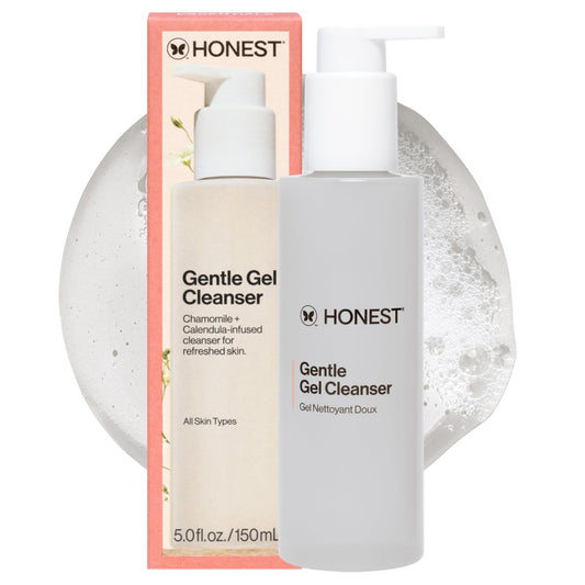 Honest Beauty Sanfter Gel-Gesichtsreiniger – Beruhigt, Erfrischt, Hydratisiert – Vegan & Für Empfindliche Haut – 150 ml