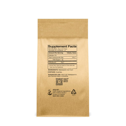 Pure Original Ingredients Maltodextrin (1 lb) – Bindemittel & Verdickungsmittel, geschmacksneutral, ohne Zusätze