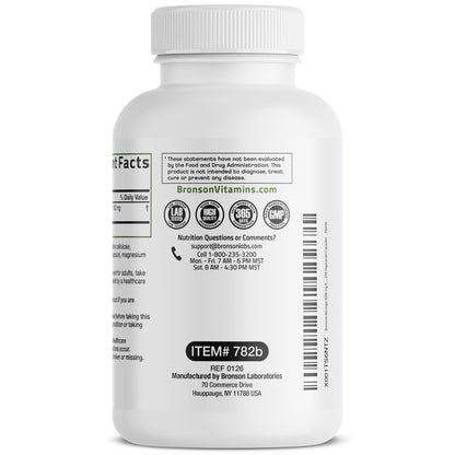 Bronson Moringa Extra Strength Kapseln – Moringa Oleifera Pulver, 250 Stück