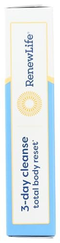 Renew Life 3-Tage-Detox-Kur für den gesamten Körper – 2-teiliges Entgiftungs-Set mit Kräutermischung, Magnesium und Cranberry, soja-, milch- und glutenfrei, 12 Kapseln