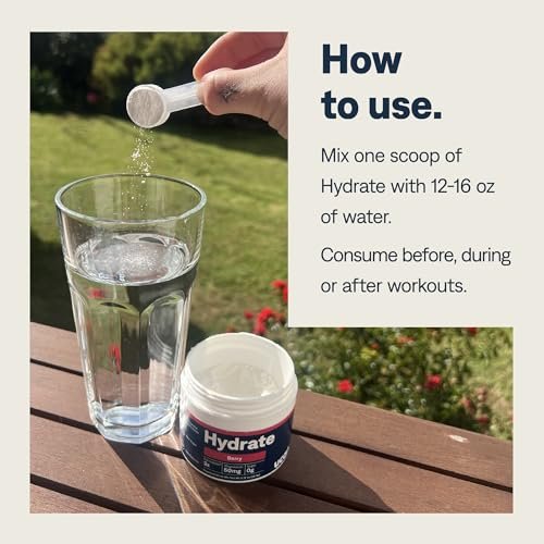 UCAN Hydrate Elektrolyt-Getränkemischung (Wassermelone, 30 Portionen) – Zuckerfrei, Keto-freundlich, Vegan, Nicht-GVO, Glutenfrei – Elektrolytpulver mit Kalium & Magnesium für Läufer & Sportler