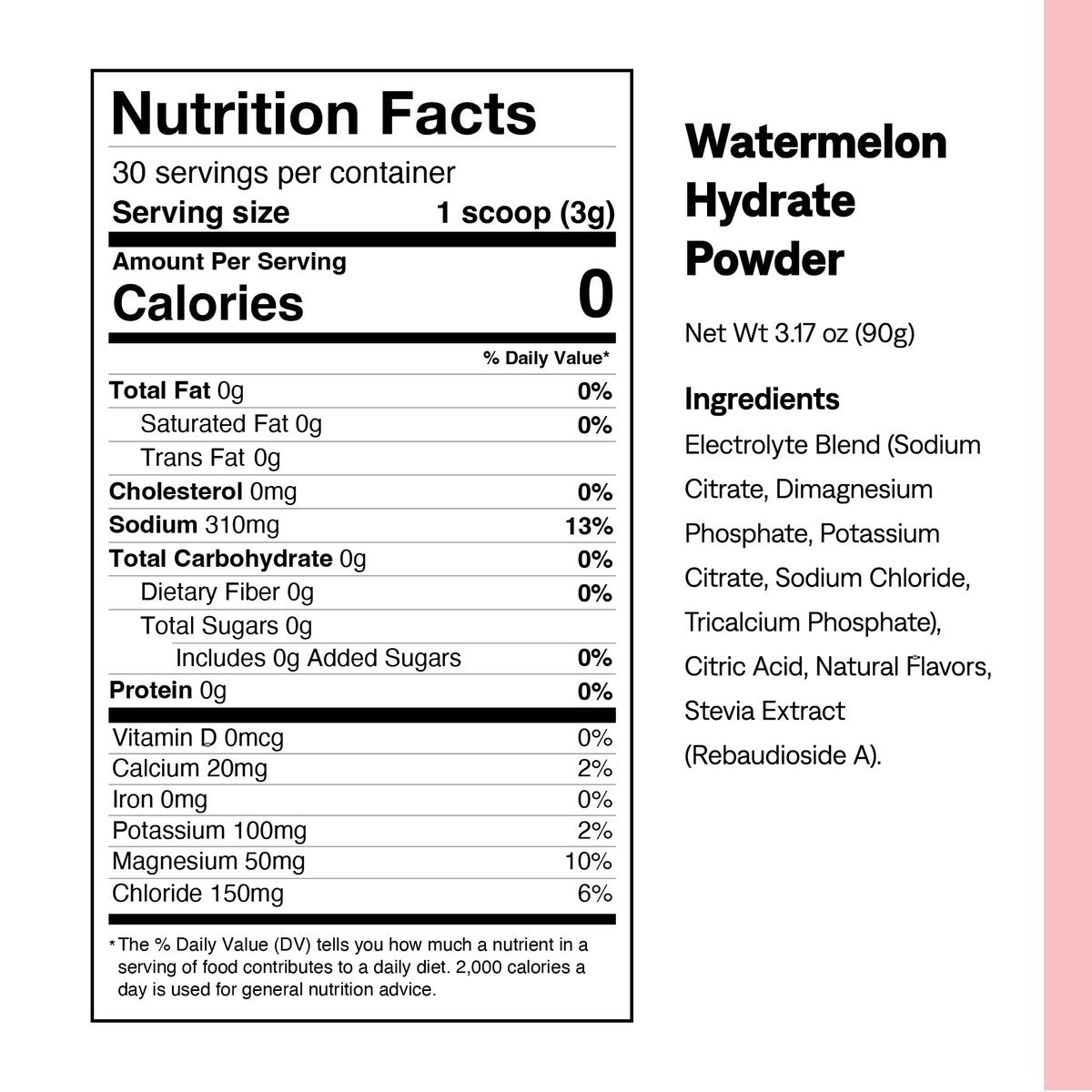 UCAN Hydrate Elektrolyt-Getränkemischung (Wassermelone, 30 Portionen) – Zuckerfrei, Keto-freundlich, Vegan, Nicht-GVO, Glutenfrei – Elektrolytpulver mit Kalium & Magnesium für Läufer & Sportler