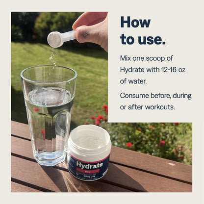 UCAN Hydrate Elektrolyt-Getränkemischung (Wassermelone, 30 Portionen) – Zuckerfrei, Keto-freundlich, Vegan, Nicht-GVO, Glutenfrei – Elektrolytpulver mit Kalium & Magnesium für Läufer & Sportler