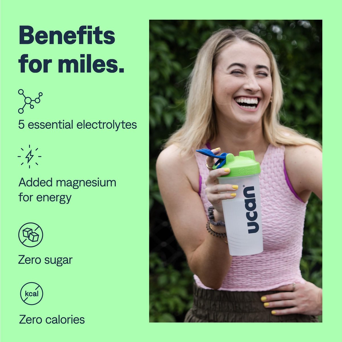 UCAN Hydrate Elektrolyt-Getränkemischung (Wassermelone, 30 Portionen) – Zuckerfrei, Keto-freundlich, Vegan, Nicht-GVO, Glutenfrei – Elektrolytpulver mit Kalium & Magnesium für Läufer & Sportler