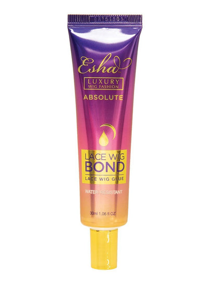 Esha Absolute Lace Wig Bond - Unsichtbarer Wig Bonding Kleber: Wasser- und ölbeständig, ungiftige Formel für sanften, sicheren Halt