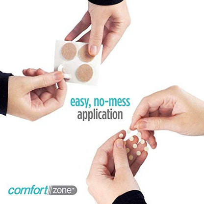 Comfort Zone Plantar Warzen Entfernungsset, Maximale Stärke Salicylsäure Plantar Warzen Entferner für Füße mit medizinischen Pflastern & Abdeckpads, 24 Stück