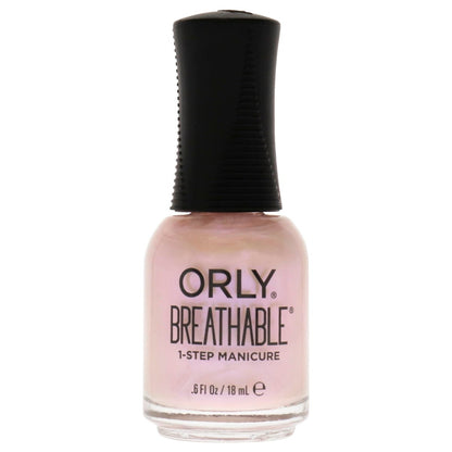 ORLY Breathable Lacquer – Behandlung + Farbe – Crystal Healing – 18 ml / 0,6 oz – Atmungsaktiver Nagellack