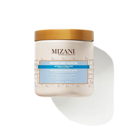 Mizani Moisture Fusion Intense Feuchtigkeitsmaske – Hydratisierende Haarmaske für trockenes und lockiges Haar, Tiefenpflege mit Arganöl, sulfatfrei, 500 ml