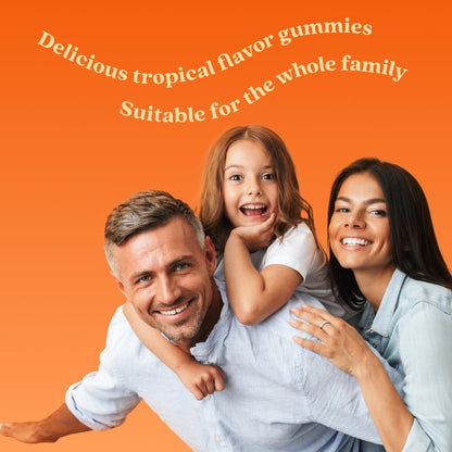 BeLive Kurkuma und Ingwer Gummis - 500mg - Gelenk- und Beweglichkeitsunterstützung - Curcumin mit schwarzem Pfeffer für verbesserte Aufnahme - Glutenfrei und vegan - Tropischer Geschmack - 60 Stück