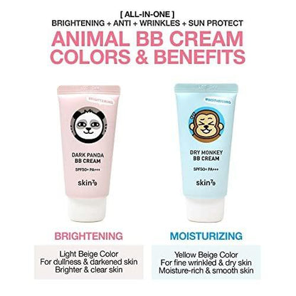 SKIN79 Animal BB Cream Dry Monkey – Feuchtigkeitsspendende BB Creme mit LSF 50+ PA+++