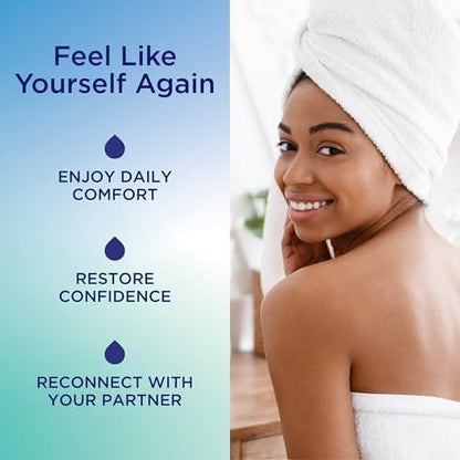 Replens External Comfort Gel gegen vaginale Trockenheit, duftfreies tägliches Pflegegel, hormonfrei, 42,5 g