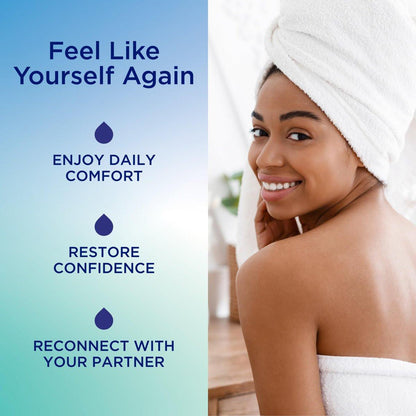 Replens External Comfort Gel gegen vaginale Trockenheit, duftfreies tägliches Pflegegel, hormonfrei, 42,5 g