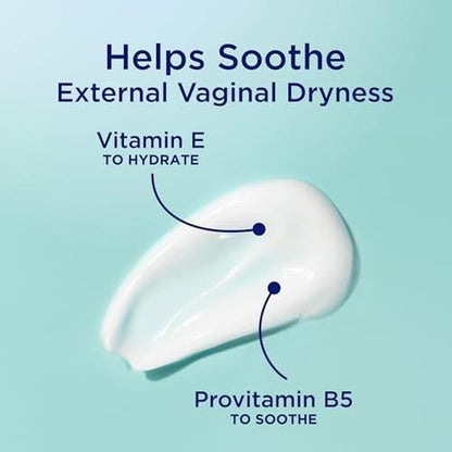 Replens External Comfort Gel gegen vaginale Trockenheit, duftfreies tägliches Pflegegel, hormonfrei, 42,5 g