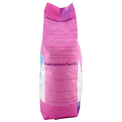 Waxness RUSSIAN PEARL (Cremig) & SENSI CLEAR (Gel) – Stripless Hartwachs für empfindliche Haut, Brazilian & Ganzkörper-Haarentfernung, 2x 1 kg, Hergestellt in Italien