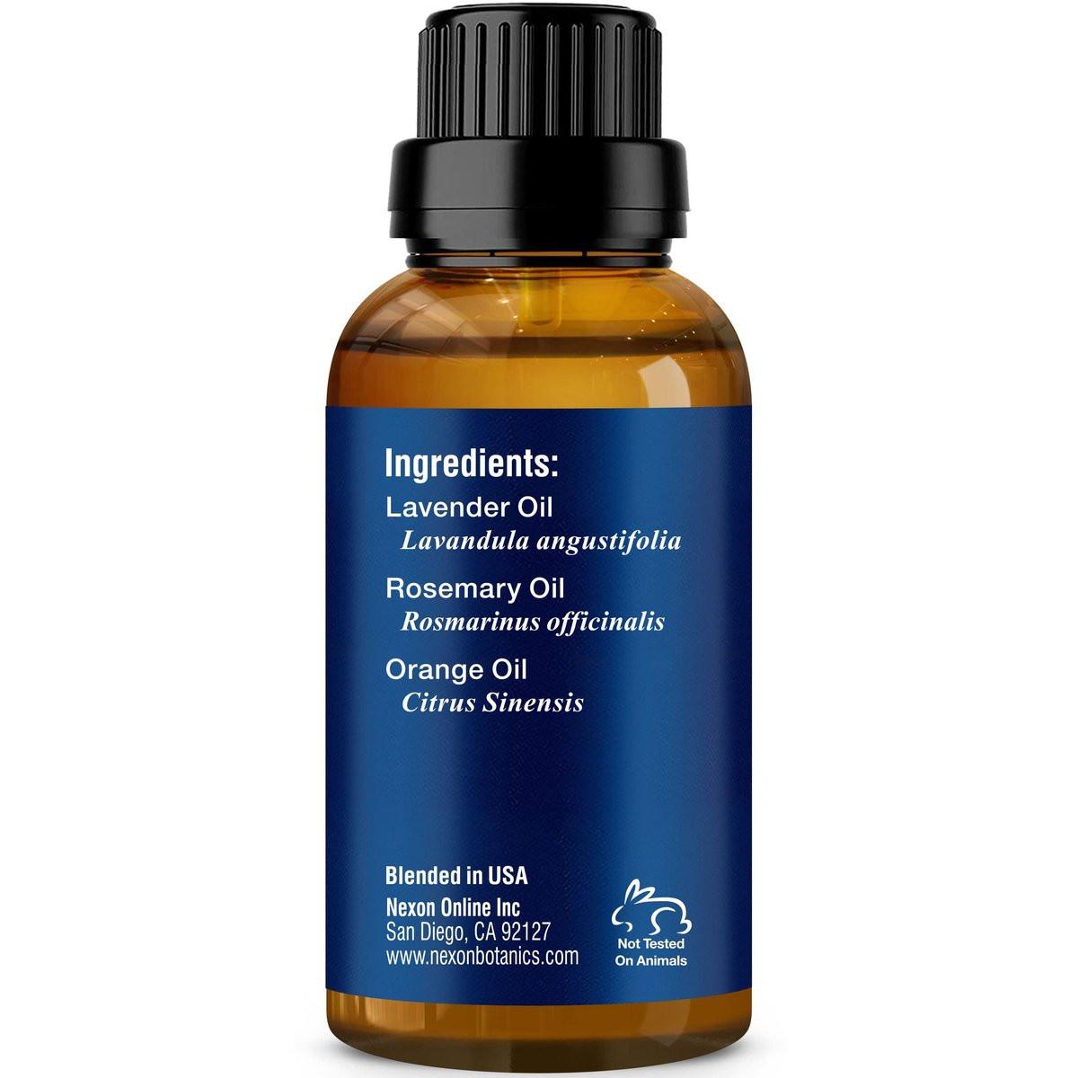 Zen Sleep ätherisches Öl 30 ml – Lavendel & Rosmarin Entspannungsöl für Diffuser & Luftbefeuchter – Beruhigende Aromatherapie für erholsamen Schlaf – Nexon Botanics