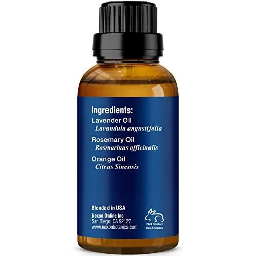Zen Sleep ätherisches Öl 30 ml – Lavendel & Rosmarin Entspannungsöl für Diffuser & Luftbefeuchter – Beruhigende Aromatherapie für erholsamen Schlaf – Nexon Botanics