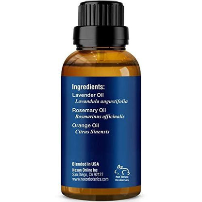 Zen Sleep ätherisches Öl 30 ml – Lavendel & Rosmarin Entspannungsöl für Diffuser & Luftbefeuchter – Beruhigende Aromatherapie für erholsamen Schlaf – Nexon Botanics