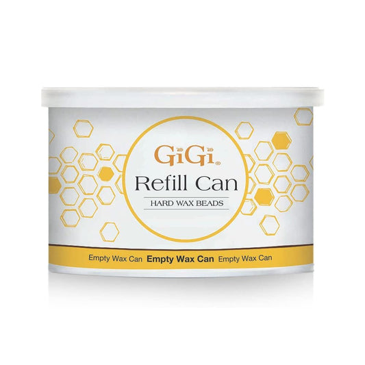GiGi Hard Wax Beads Nachfüllkanne – Leere Wachs-Nachfüllkanne für Hartwachsperlen – Wiederverwendbar & hitzebeständig, kompatibel mit professionellen Wachswärmern
