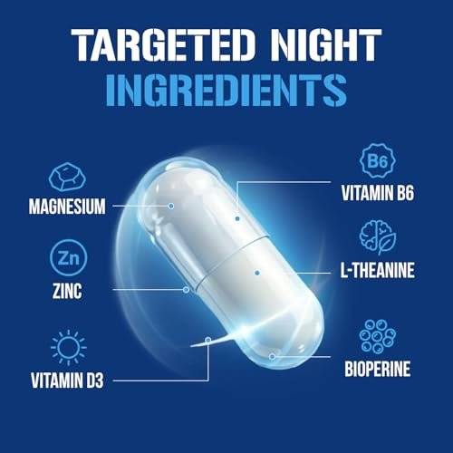 EVL Post-Workout Recovery Supplement – Magnesium und Zink – ZMatrix Zink Magnesium Aspartat zur Muskelregeneration und Schlafunterstützung