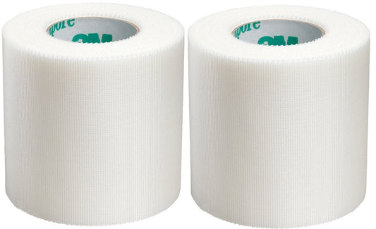 3M 1538-2 Durapore Tape (2er-Pack) – Hochwertiges Seiden-Erste-Hilfe-Band