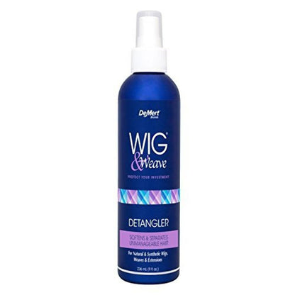 DeMert Wig & Weave Entwirrer, 240 ml – Pflege für Perücken und Haarverlängerungen