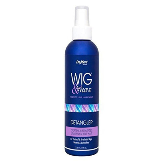 DeMert Wig & Weave Entwirrer, 240 ml – Pflege für Perücken und Haarverlängerungen