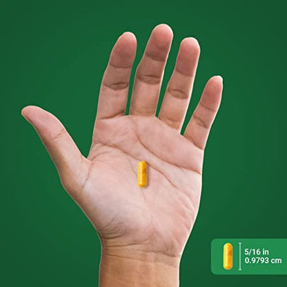 Piping Rock Kurkuma Curcumin mit Schwarzem Pfeffer | 120 Kapseln | Standardisiertes Kräuterergänzungsmittel | Non-GMO, Glutenfrei
