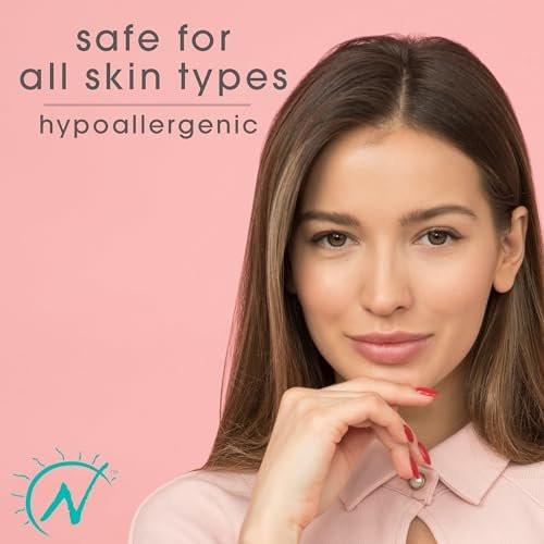 Nardo's Natural Gesichtsfeuchtigkeitscreme mit Hyaluronsäure Anti-Aging für Frauen und Männer – hydratisiert und pflegt mit Bergamotte und Kokosöl, hergestellt in den USA