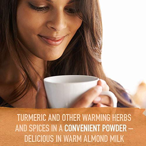 Garden of Life Organics Golden Milk Pulver – 44 mg Kurkuma Curcumin (95 % Curcuminoide), Ashwagandha – Bio, vegan, glutenfrei, 30 Portionen