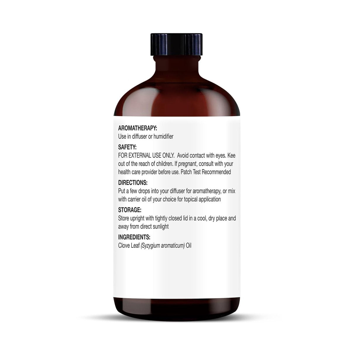 Majestic Pure Nelkenöl – 100% reines und natürliches ätherisches Öl mit Glaspipette, 118 ml