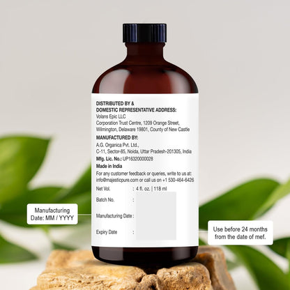 Majestic Pure Nelkenöl – 100% reines und natürliches ätherisches Öl mit Glaspipette, 118 ml