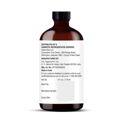 Majestic Pure Nelkenöl – 100% reines und natürliches ätherisches Öl mit Glaspipette, 118 ml