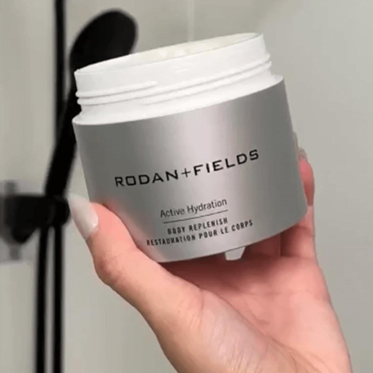 RODAN + FIELDS Active Hydration Body Replenish – Feuchtigkeitsspendende Bodylotion für trockene Haut, nicht fettend, 200 ml