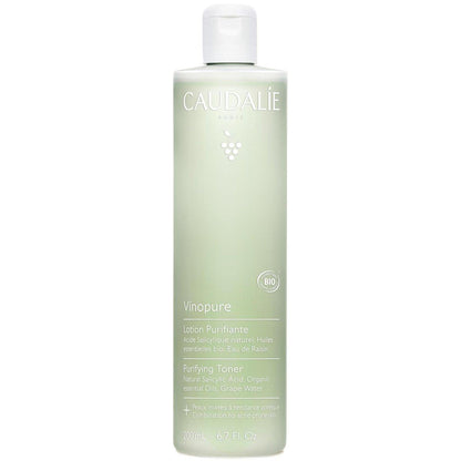 Caudalie Vinopure Porenverfeinerndes Gesichtswasser mit natürlicher Salicylsäure, 200 ml